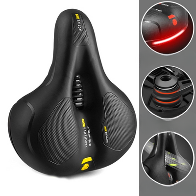 Ergonomic bicycle armchair