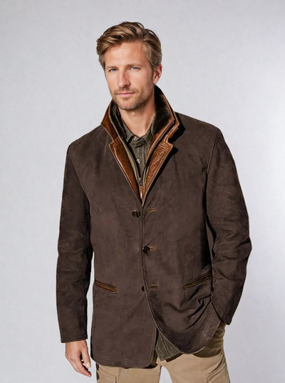 Collin - Elegante chaqueta vintage para hombre