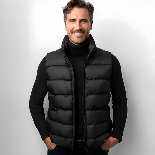 Colete acolchoado masculino