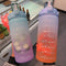Motivational water bottle | 2l respectful of the environment