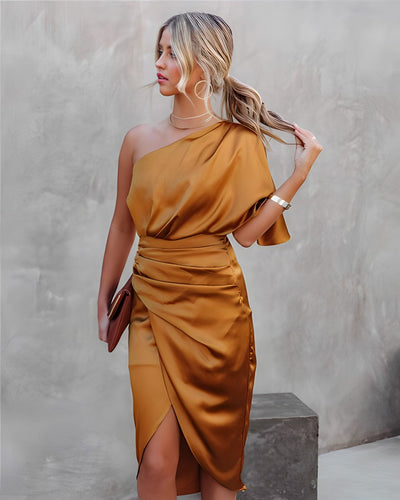 Valentina | Vestido noturno de seda elegante