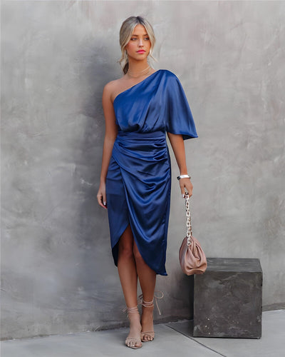 Valentina | Vestido noturno de seda elegante