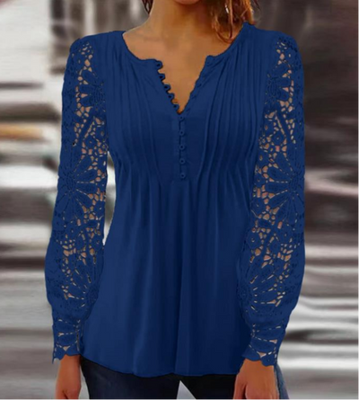 Jeanne - elegante blusa de mangá longa