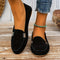 Sapatos femininos baixos com deslizamento fácil | Ideal para o dia a dia