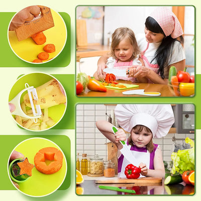 Juego de utensilios de cocina Montessori de 13 piezas