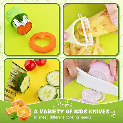 Juego de utensilios de cocina Montessori de 13 piezas