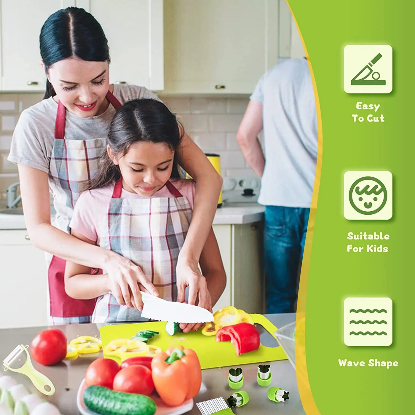 Juego de utensilios de cocina Montessori de 13 piezas