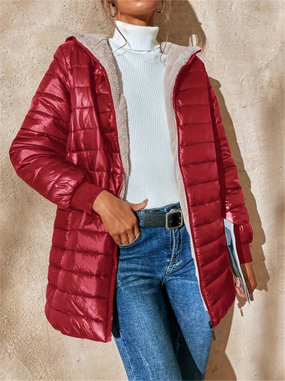 Sophie acolchoada - confortável e elegante para dias frios