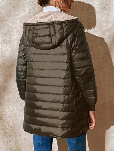 Sophie acolchoada - confortável e elegante para dias frios