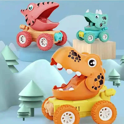 Push and throw Dino Monster