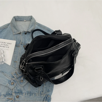 Chloe - bolsa de bandidos de couro grande