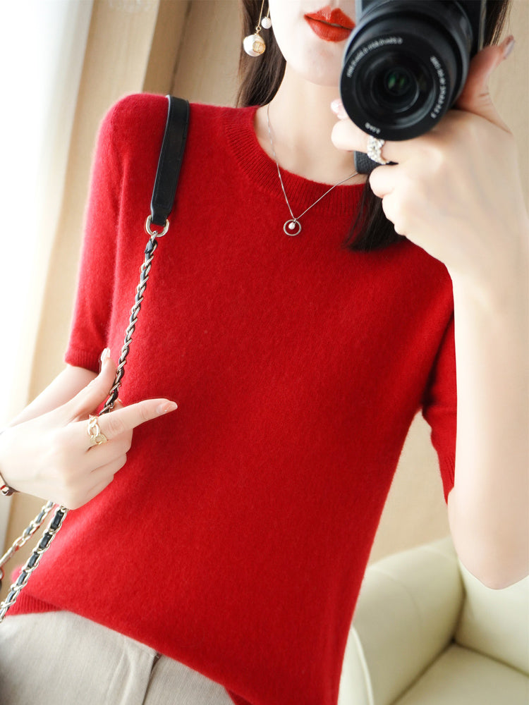 Suéter de lã Merino para mulheres | Ideal para todas as estações