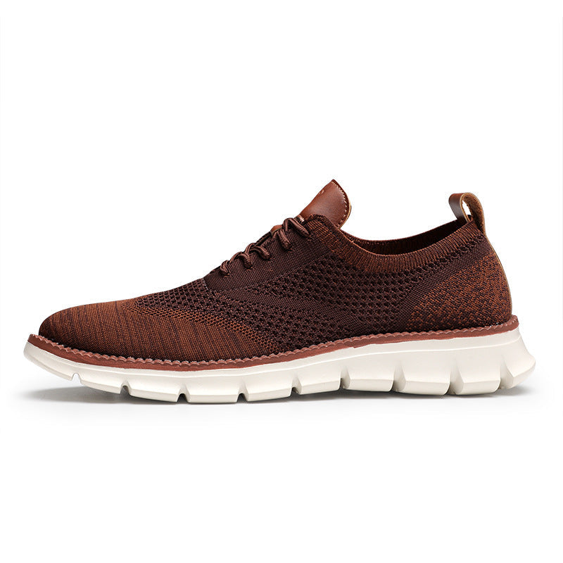 Jonas | Sapatos de renda masculina com parte superior respirável: leve, flexível e elegante