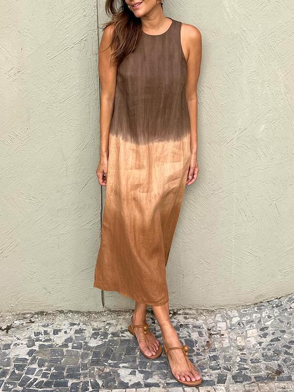 Abrahamina - vestido de impressão elegante