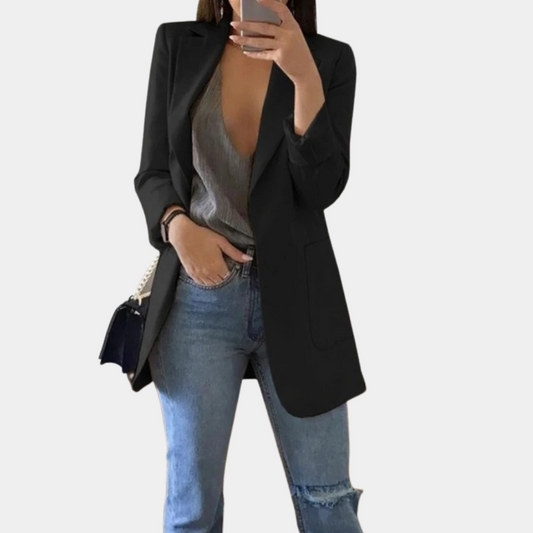 Bella Long Blazer Damen - Feminin Stylische Kleidung