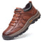 Zapatos ortopédicos de cuero hechos a mano para hombre
