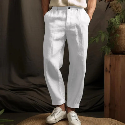 Paul & Marc ｜ Men Men Summer Linen Calças