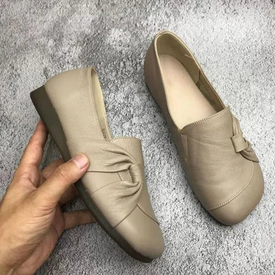Sapatos femininos com sola macia e não -deslize
