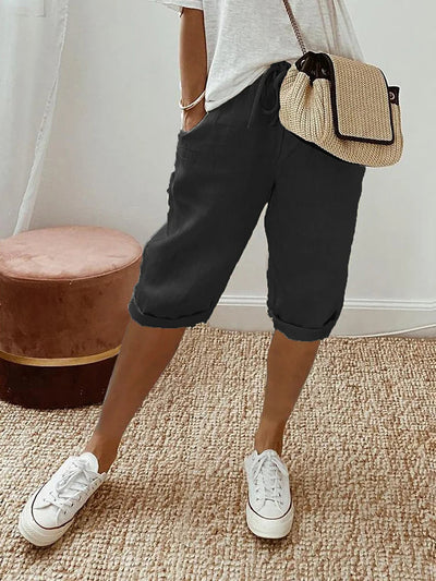 Shorts de verão de algodão leve - Malena