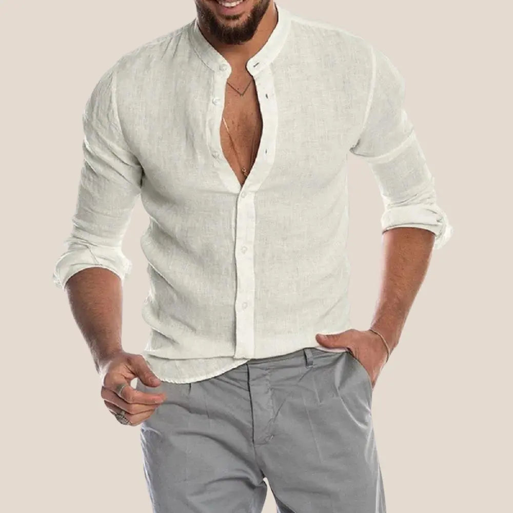 Chemise em Lin de Zanzibar