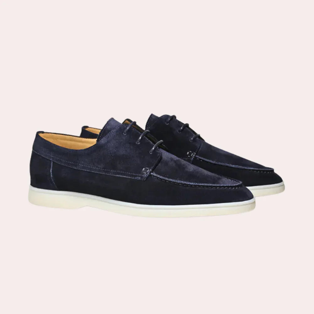 Jakob | Mocassins planos do homem | Deslize
