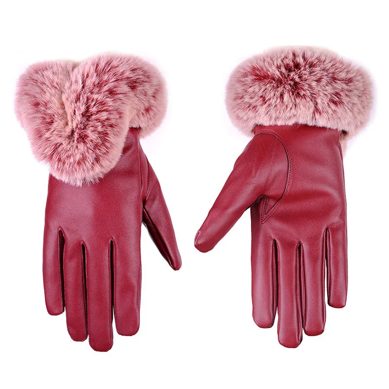 Lotte | Luvas de pele elegantes e quentes