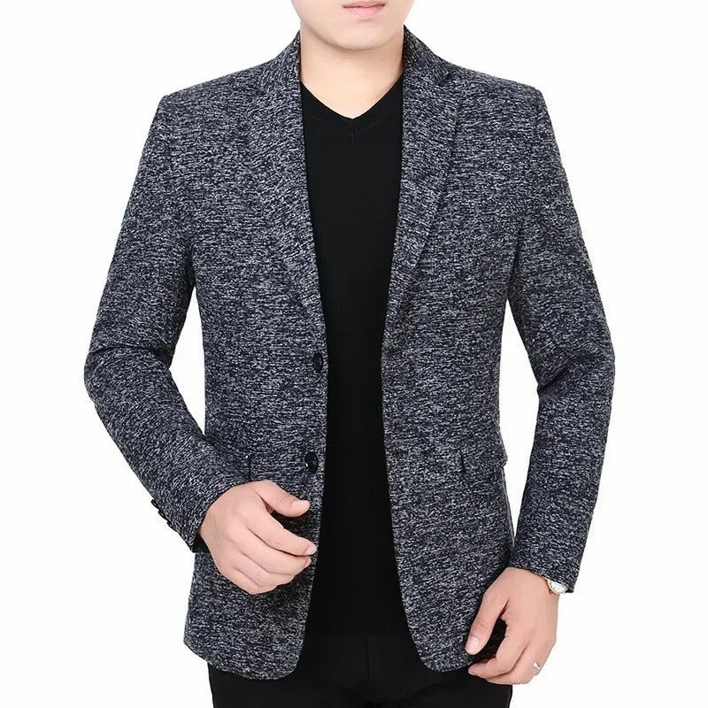 Jaqueta de negócios de luxo masculina