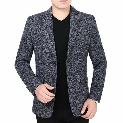 Jaqueta de negócios de luxo masculina
