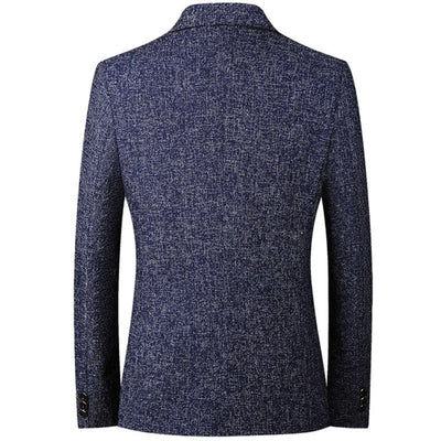 Jaqueta de negócios de luxo masculina
