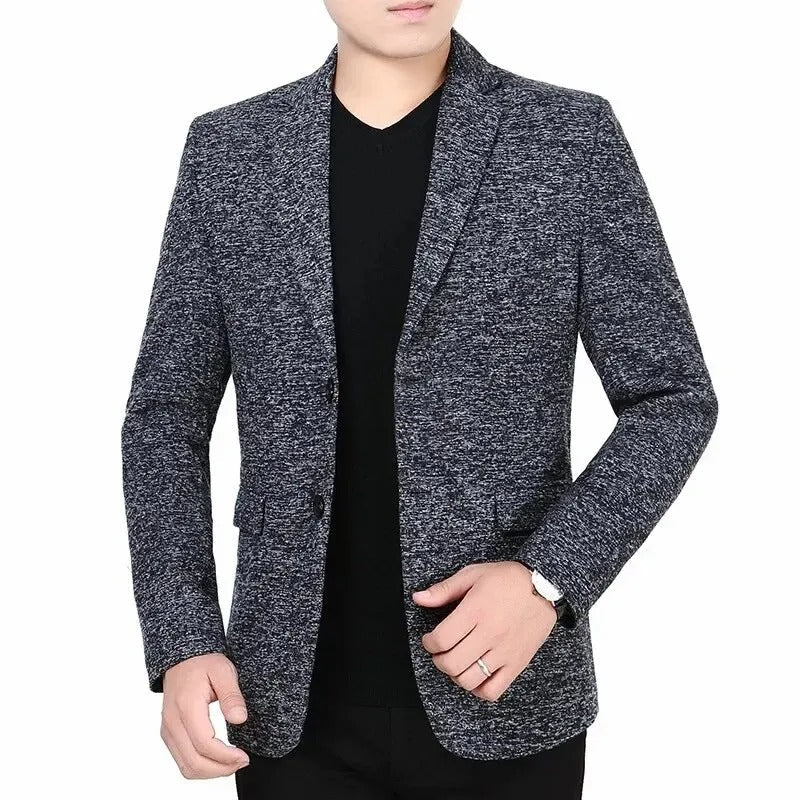 Jaqueta de negócios de luxo masculina