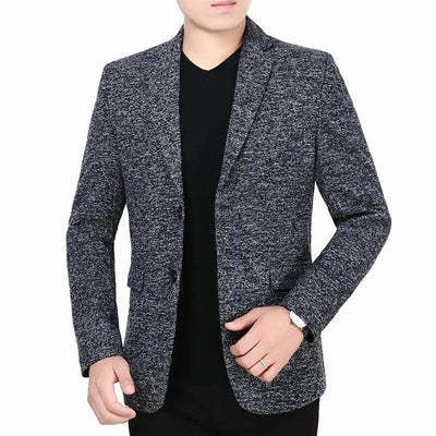 Jaqueta de negócios de luxo masculina