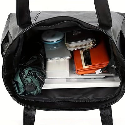 Bolsa clássica de grande capacidade