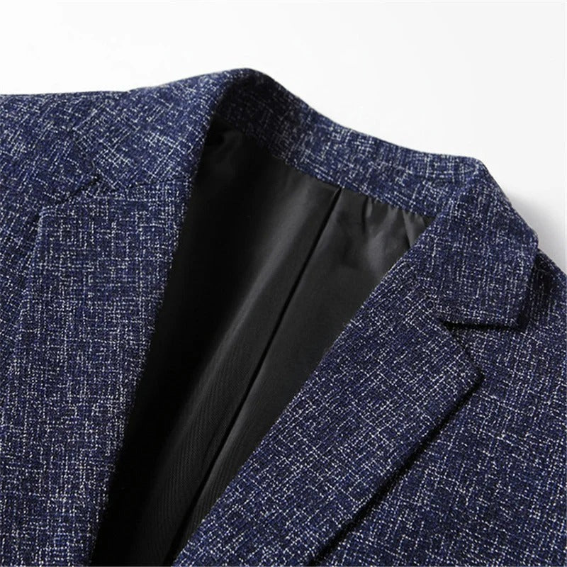 Jaqueta de negócios de luxo masculina