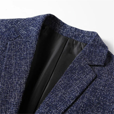 Jaqueta de negócios de luxo masculina