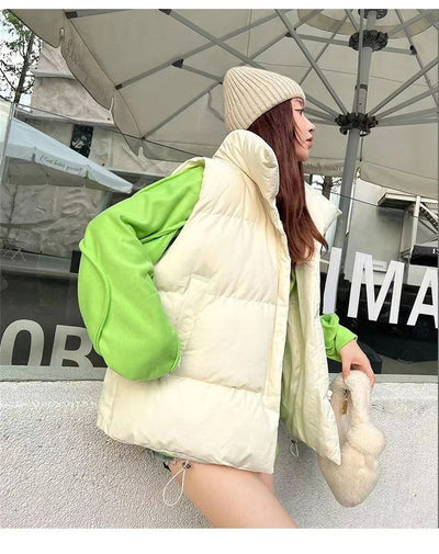 Jaqueta quente feminina