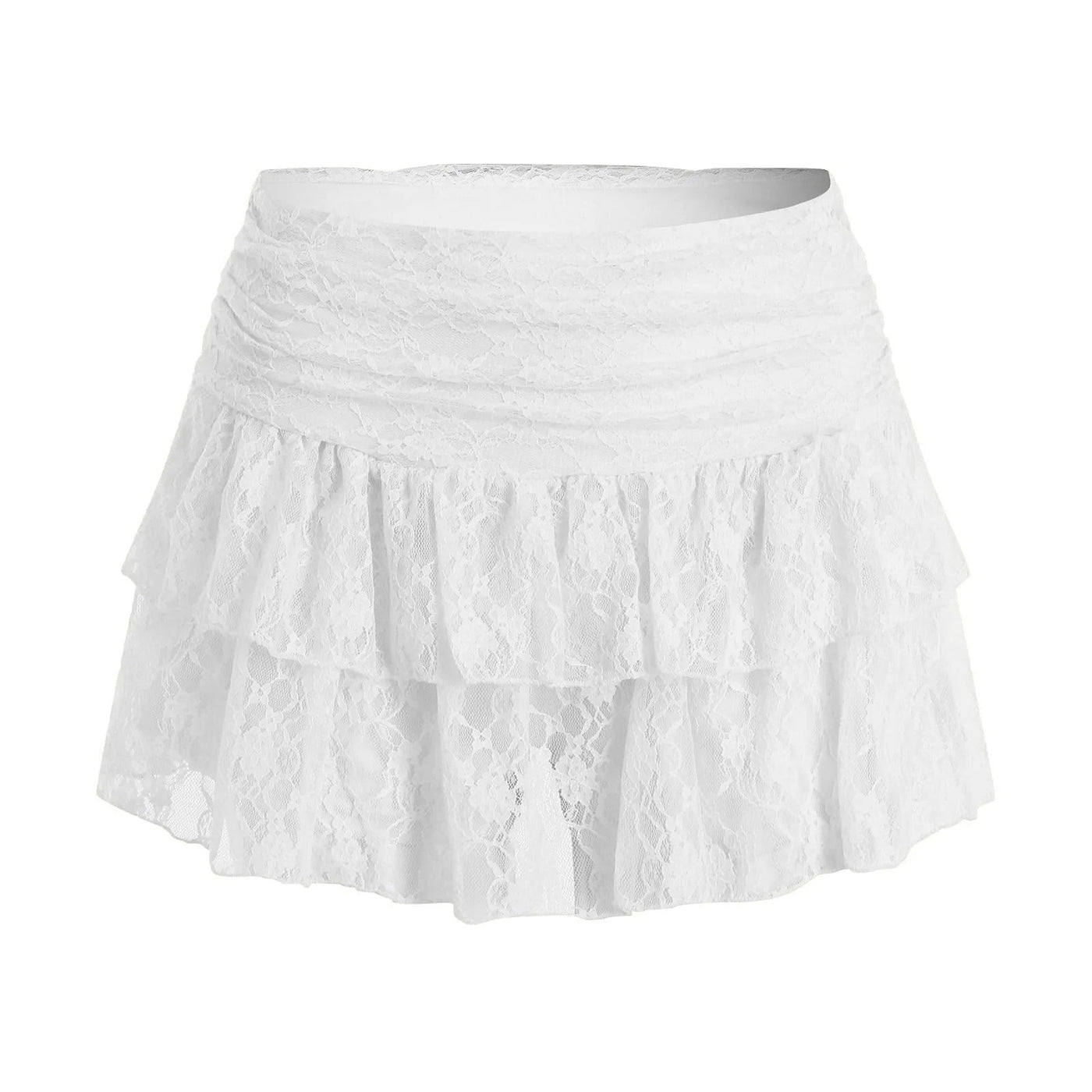 Minifalda com estilo romântico Lançamento de verão Fabric 2025