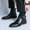 Elegantes botas de piel para hombre | Confort