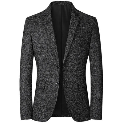 Jaqueta de negócios de luxo masculina