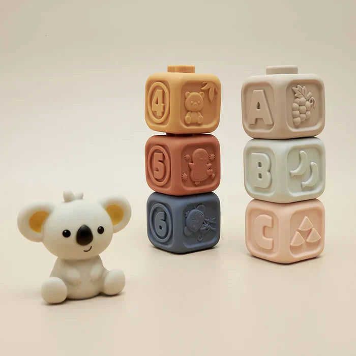 Sensorystack | Brinquedo empilhável respeitoso de dentes