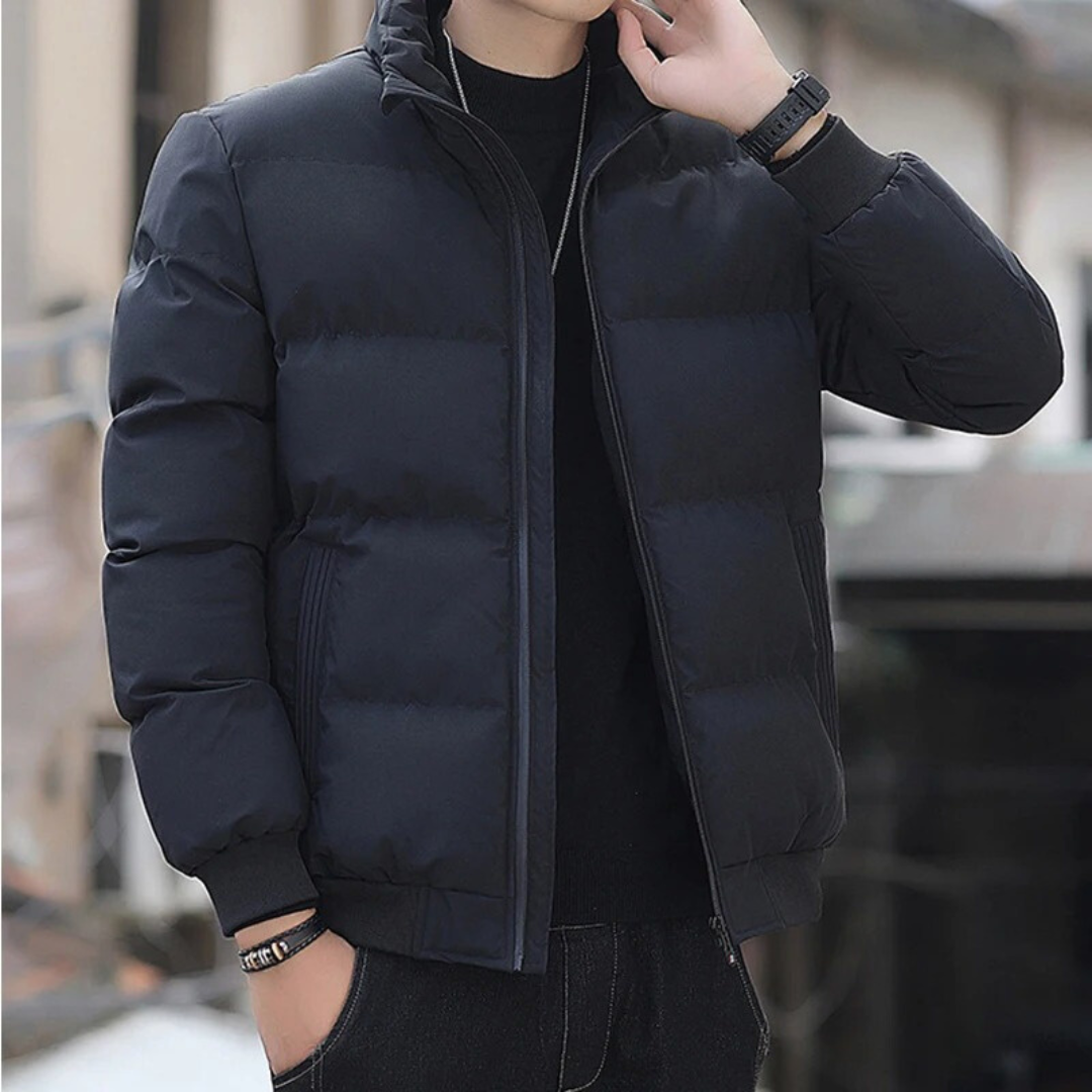 Jaqueta de inverno de algodão masculino