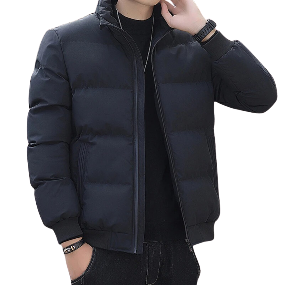 Jaqueta de inverno de algodão masculino