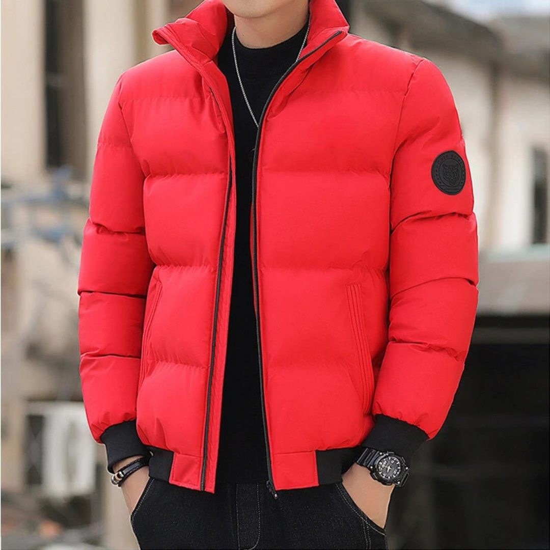 Jaqueta de inverno de algodão masculino