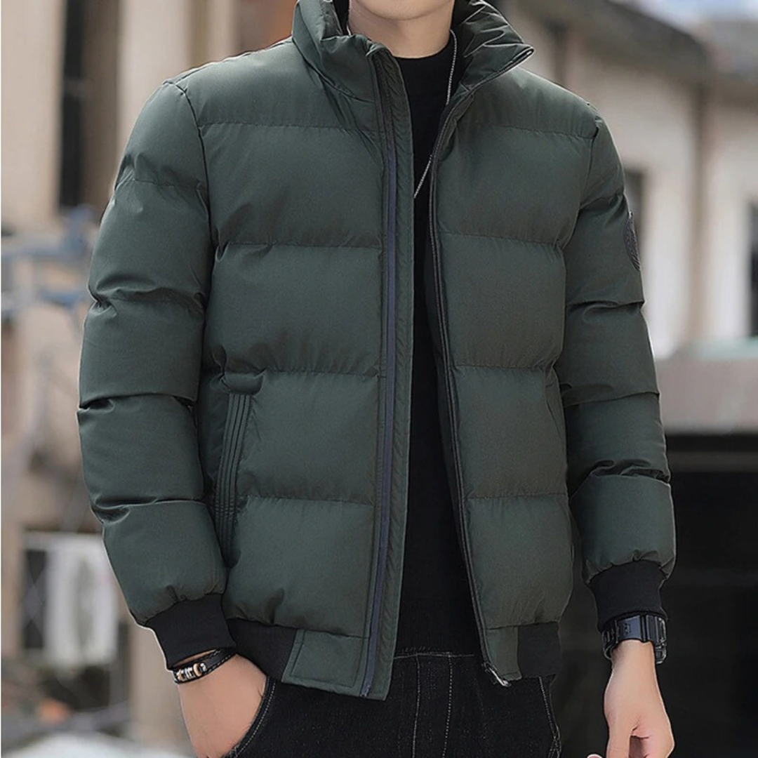 Jaqueta de inverno de algodão masculino