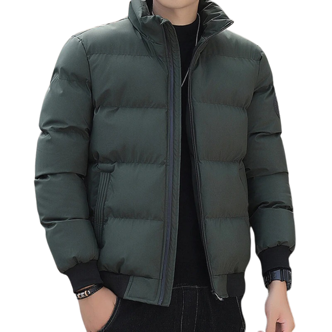 Jaqueta de inverno de algodão masculino