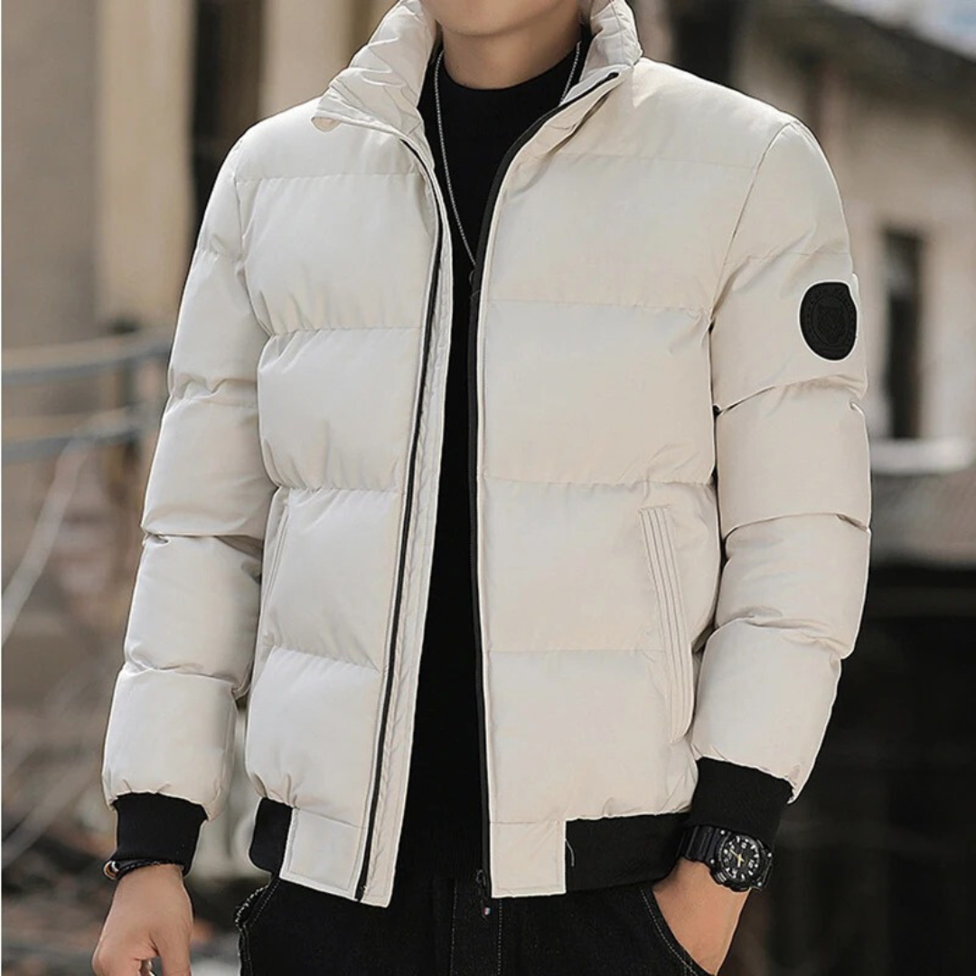 Jaqueta de inverno de algodão masculino