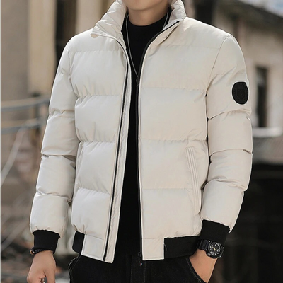 Jaqueta de inverno de algodão masculino