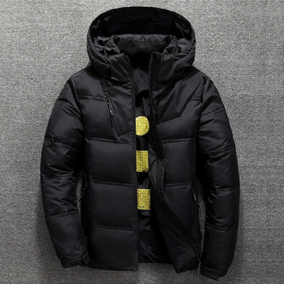 Jaqueta polar com capuz masculino