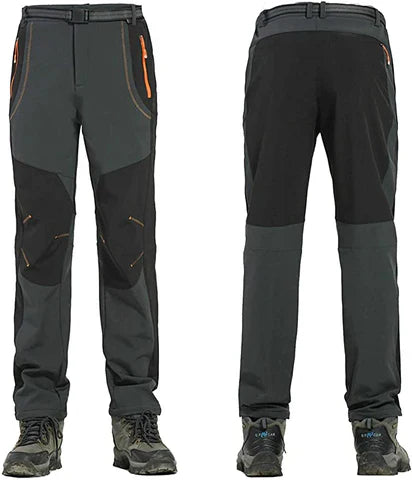 Calças externas à prova d'água masculina