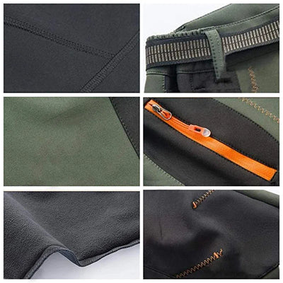 Calças externas à prova d'água masculina