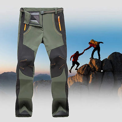 Calças externas à prova d'água masculina